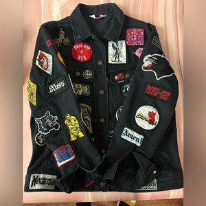 Supreme Patches Denim Trucker Jacket
